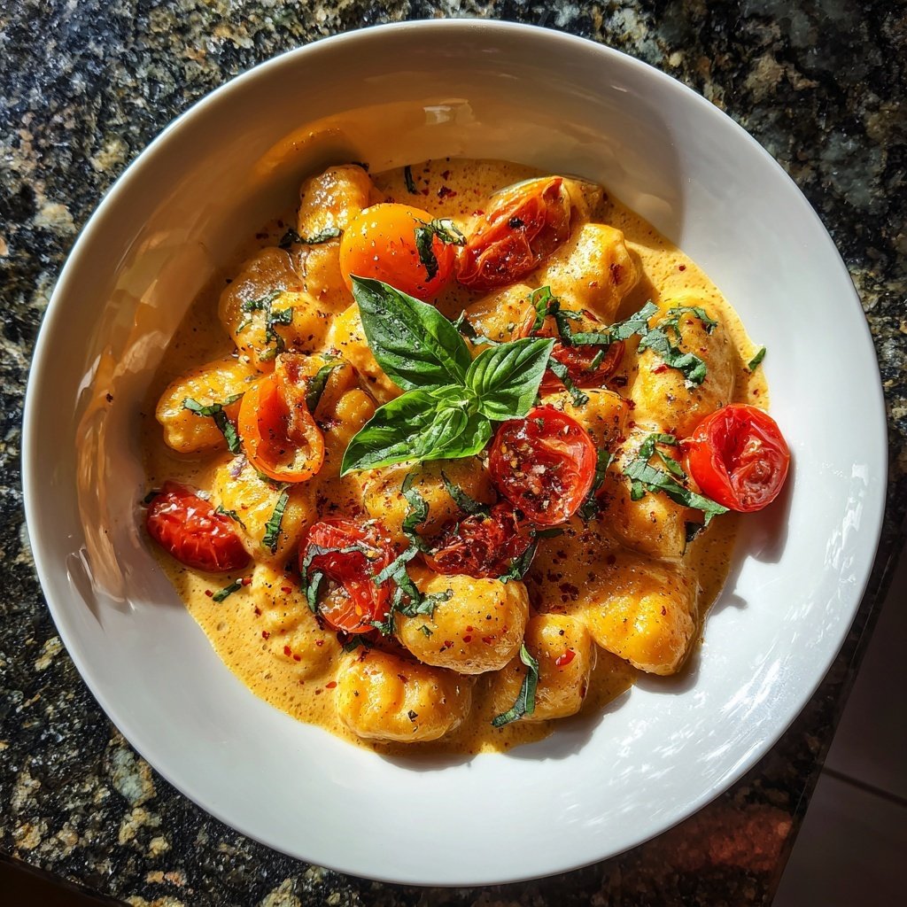 Sunday Tomato Ricotta Gnocchi