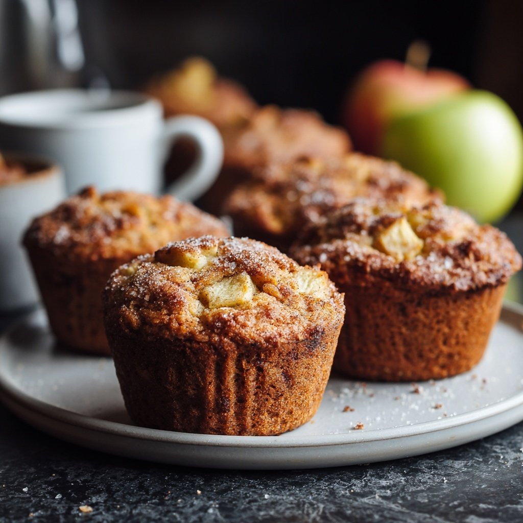 Apple Cinnamon Breakfast Muffins