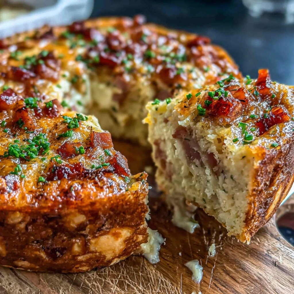 Spring Brunch Ham And Cheese Egg Bake