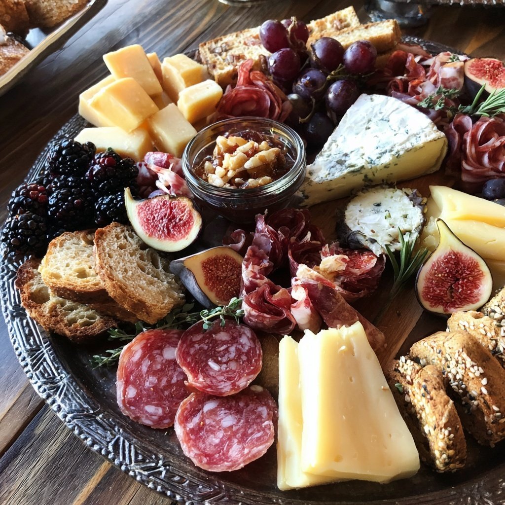 Romantic Charcuterie Board for Two