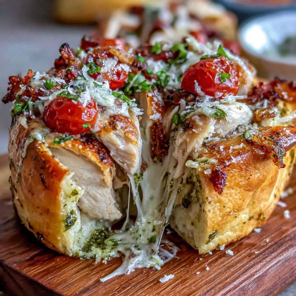 Rotisserie Chicken And Pesto Flatbread