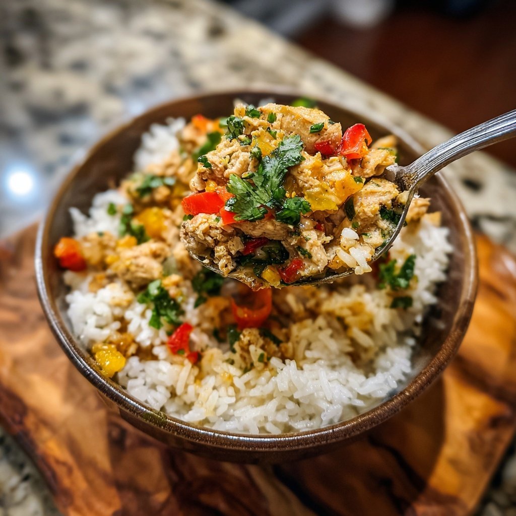 High Protein Turkey Rice Bowl