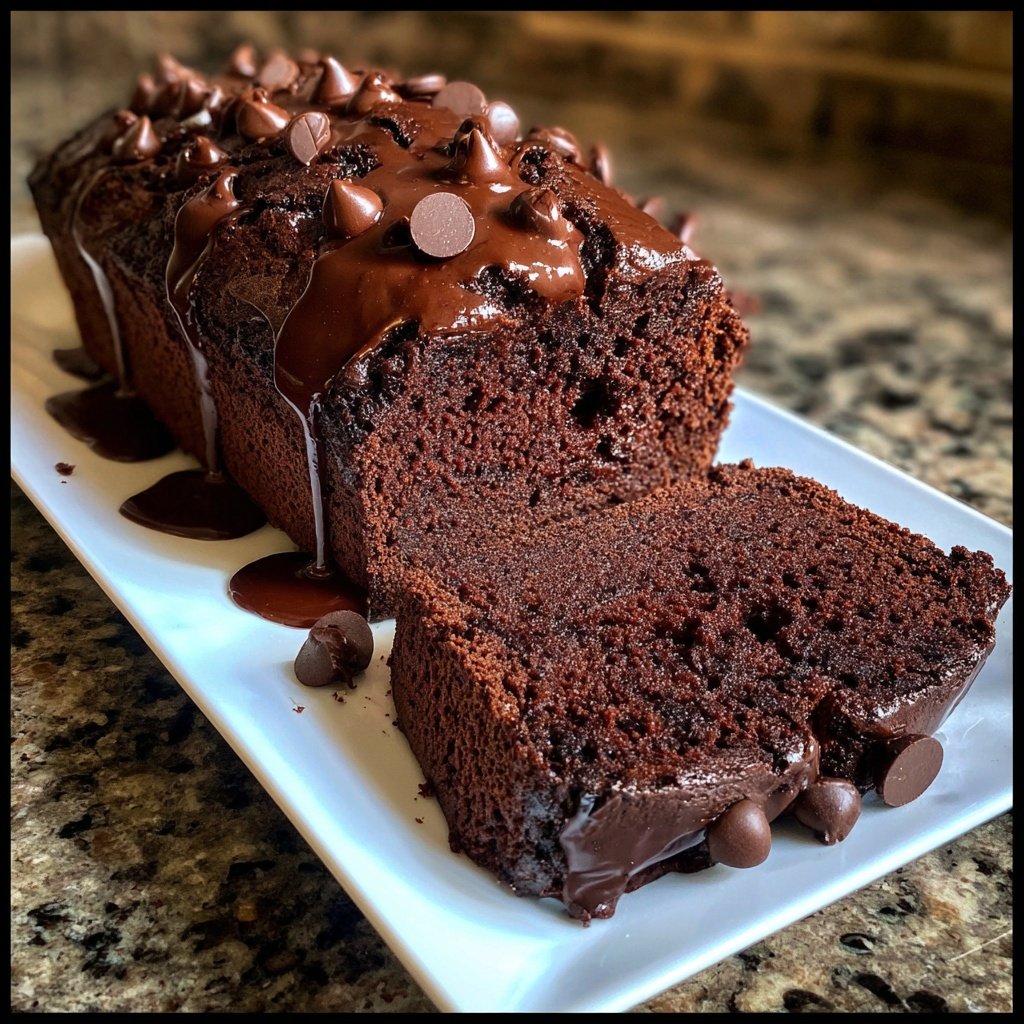 Chocolate Yogurt Loaf Cake