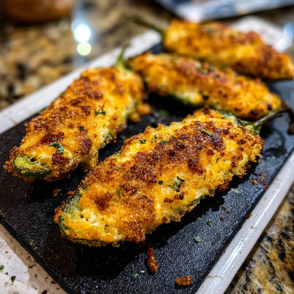 Super Bowl Appetizer Stuffed Jalapeno Boats