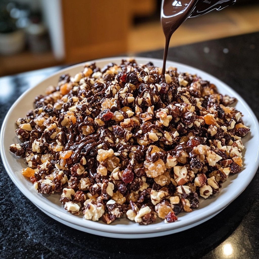 Chocolate Honey Snack Clusters