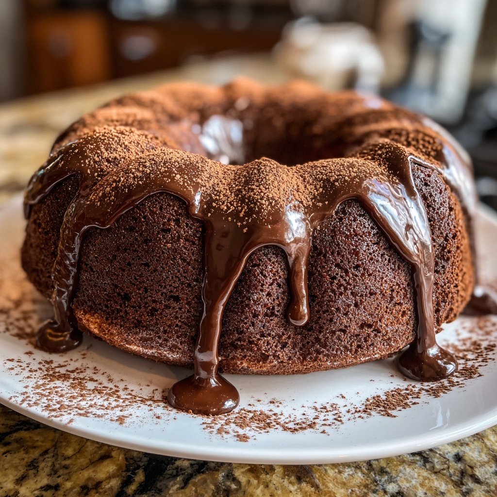 Moist Chocolate Cake With Cocoa Powder