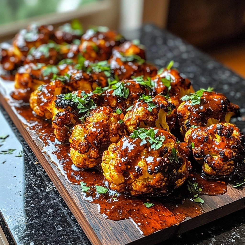 Jamaican Jerk Roasted Cauliflower